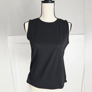 Shein Classic Sleeveless Crewneck Top - Black Sz S